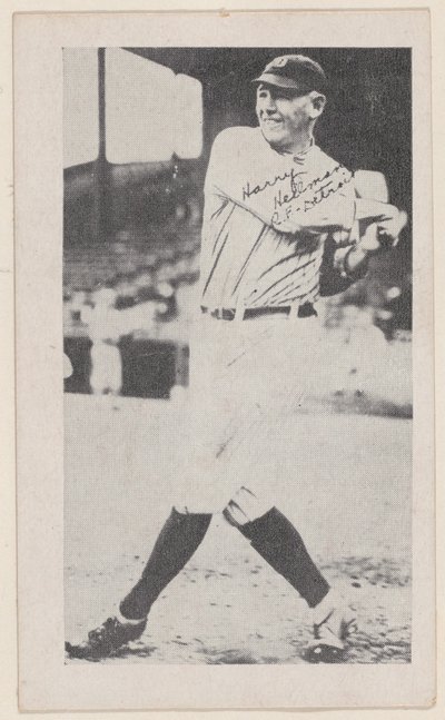 Harry Heilmann, R.F, Detroit, baseball-nauhakorteista W575-2, n. 1921-22. tekijältä Unbekannt