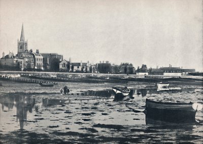 Harwich - Ranta laskuveden aikaan, 1895 tekijältä Unbekannt