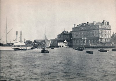 Harwich - The Quay ja Great Eastern Hotel, 1895 tekijältä Unbekannt