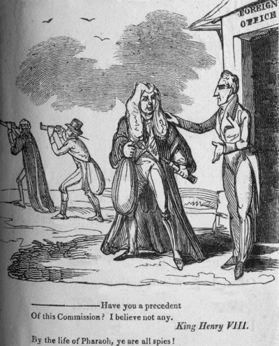 Onko sinulla ennakkotapausta tästä komissiosta, en usko yhtään, c1820. tekijältä Unbekannt