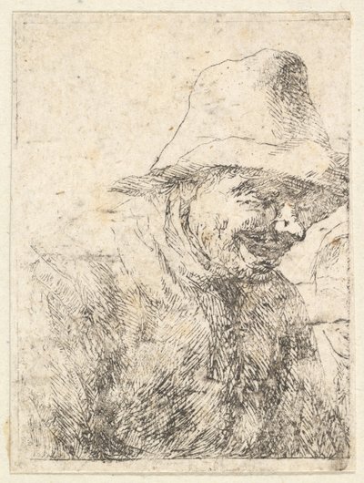 Talonpojan päämies, 1600-luku. tekijältä Unbekannt
