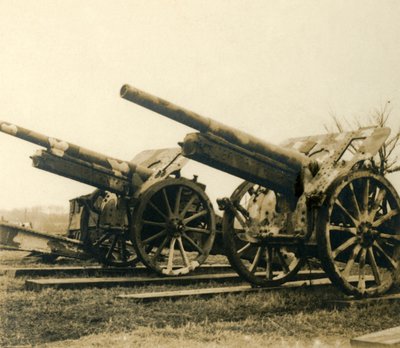 Raskas tykistö, c1914-c1918 tekijältä Unbekannt