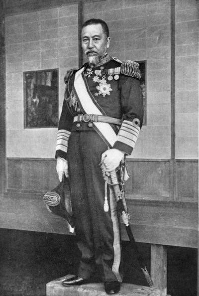 Heiachiro Togo, Japanin laivaston komentaja, Venäjän ja Japanin sota, 1904-5 tekijältä Unbekannt