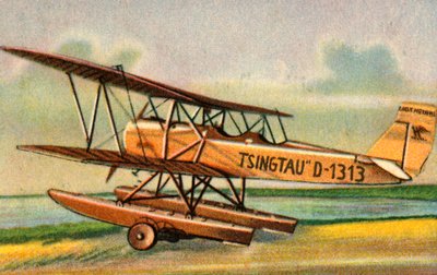 Heinkel HD 24 W Tsingtau -vesilentokone, 1920-luku, 1932. tekijältä Unbekannt