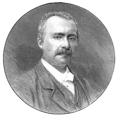 Heinrich Schliemann, saksalainen arkeologi, 1891 tekijältä Unbekannt