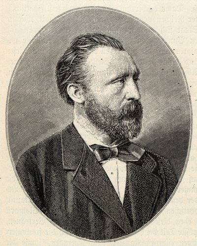 Heinrich von Stephan 1831-1897, pääjohtaja. tekijältä Unbekannt