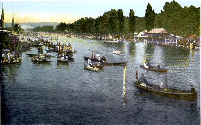 Henley Regatta, Oxfordshire, 1900-luku tekijältä Unbekannt