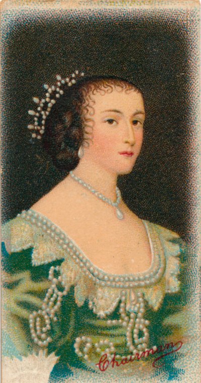 Henrietta Maria Ranskasta 1609-1669, Englannin, Skotlannin ja Irlannin kuningatar puoliso, 1912 tekijältä Unbekannt