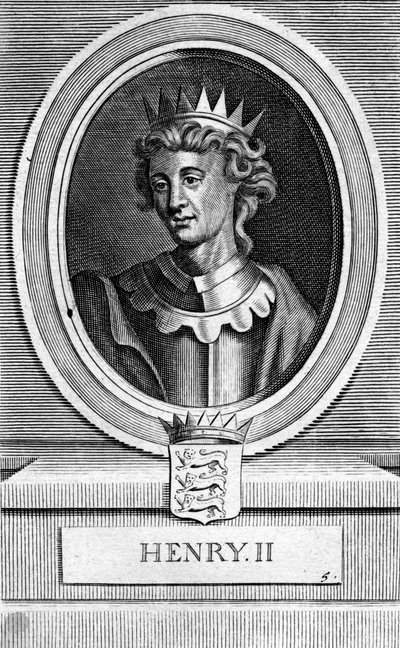 Henrik II, Englannin kuningas tekijältä Unbekannt