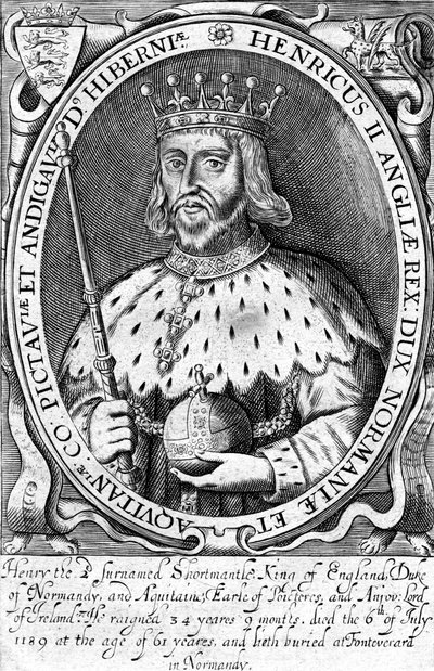 Henrik II, Englannin kuningas tekijältä Unbekannt