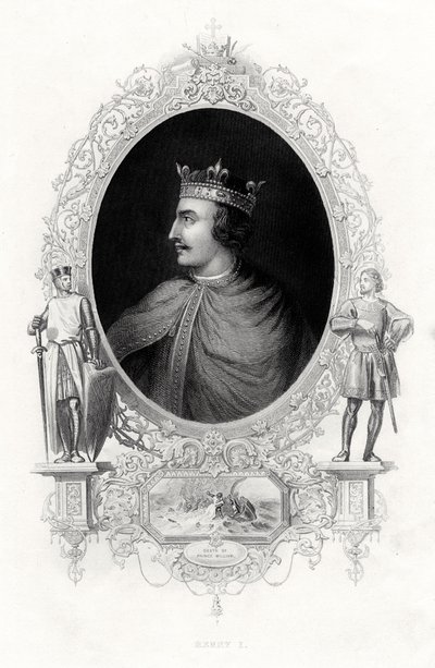 Henrik I, Englannin kuningas, 1860 tekijältä Unbekannt