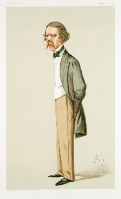 Henry Thompson 1820-1904, brittiläinen kirurgi, 1874 tekijältä Unbekannt