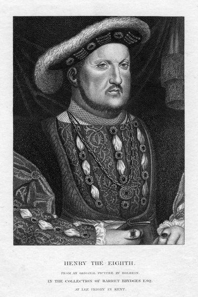 Henrik VIII Englannista, 1491-1547 tekijältä Unbekannt