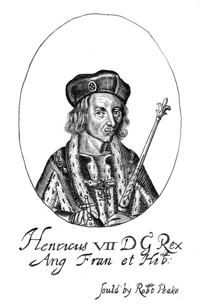 Henrik VII Englannista, 1600-luku tekijältä Unbekannt