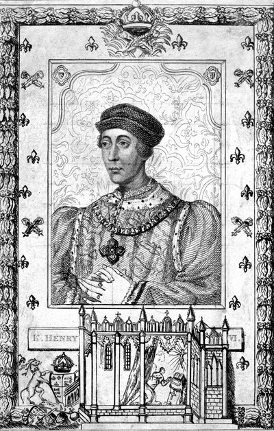 Henrik VI Englannista, 1421-1471 tekijältä Unbekannt