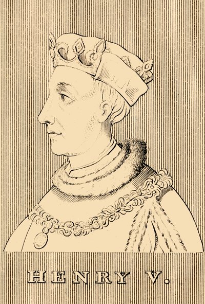 Henrik V, 1386-1422, 1830. tekijältä Unbekannt