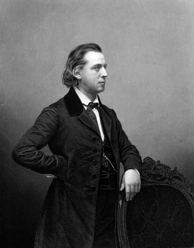 Henry Ward Beecher 1813-1887, amerikkalaisen seurakunnan ministeri, c1861 tekijältä Unbekannt