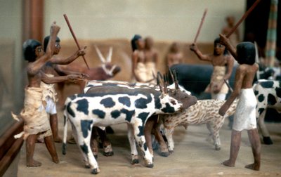 Paimenkarja, muinainen egyptiläinen hautamalli tekijältä Unbekannt