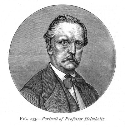 Hermann von Helmholtz 1821-1894, saksalainen fyysikko ja fysiologi, 1876 tekijältä Unbekannt