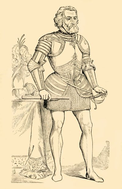 Fernando Cortes, c1530-1540, 1890. tekijältä Unbekannt