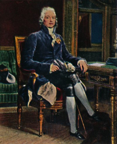 Talleyrandin herttua 1754-1838, 1934. tekijältä Unbekannt