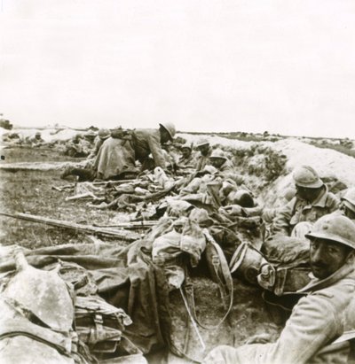 Hill 193, Champagne, Pohjois-Ranska, c1914-c1918 tekijältä Unbekannt
