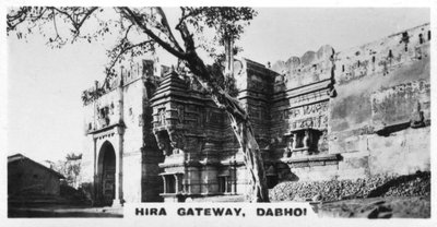 Hira Gateway, Dabhoi, Gujarat, Intia, 1925 tekijältä Unbekannt