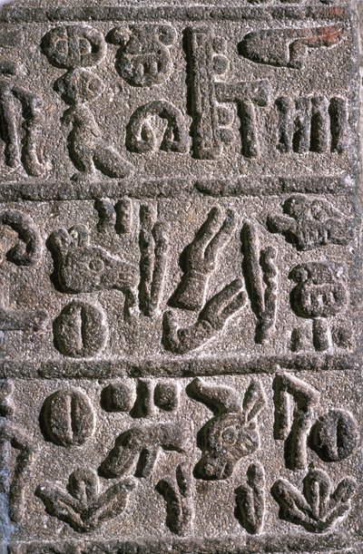 Heettiläiset hieroglyfit, 9. vuosisadalla eKr tekijältä Unbekannt