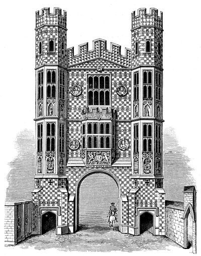 Holbein Gate, Whitehall, Lontoo, 1893 tekijältä Unbekannt
