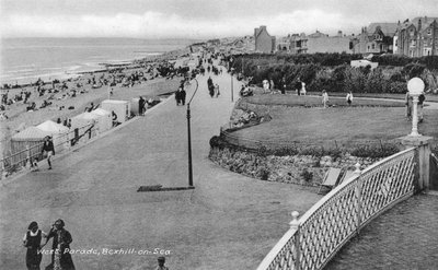 Lomailijat West Paradessa, Bexhill-on-Sea, East Sussex, 1900-1920-luku tekijältä Unbekannt