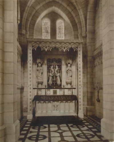 Pyhän Ristin kappeli, Buckfast Abbey, 1800-luvun loppu - 1900-luvun alku tekijältä Unbekannt