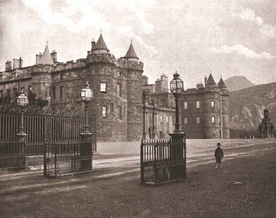 Holyroodhouse, Edinburgh, Skotlanti, 1894. tekijältä Unbekannt