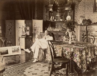 Kotiin idästä, 1880-90-luvut. tekijältä Unbekannt