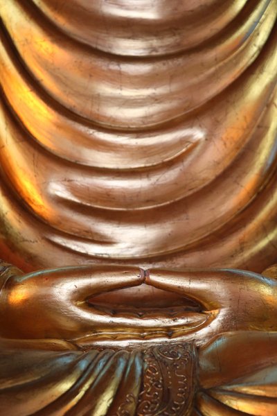 Hong Hien Tu -temppeli. Buddha-patsas, Frejus, Ranska tekijältä Unbekannt