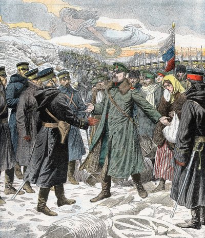 Kunniallinen antautuminen, Port Arthur, Venäjän ja Japanin sota, 1904-5 tekijältä Unbekannt