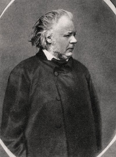 Honore Daumier, ranskalainen taiteilija, 1868 tekijältä Unbekannt