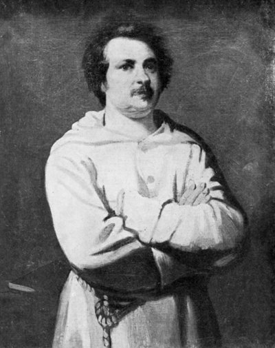 Honore de Balzac, ranskalainen kirjailija ja kirjallisuuskriitikko tekijältä Unbekannt