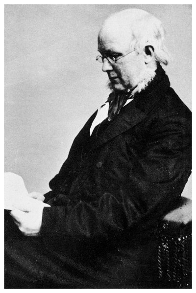 Horace Greeley, yhdysvaltalainen sanomalehtitoimittaja ja poliitikko, c1865 1955 tekijältä Unbekannt