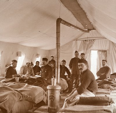 Sairaala, Suippes, Somme, Pohjois-Ranska, c1914-c1918 tekijältä Unbekannt