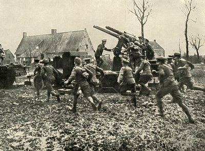 Vihamielinen lentokone nähty, 1919. tekijältä Unbekannt