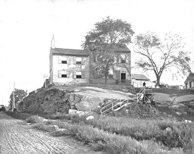 Edgar Allen Poen talo, Ravenswood, Long Island, New Yorkin osavaltio, Yhdysvallat, vuosi 1900. tekijältä Unbekannt