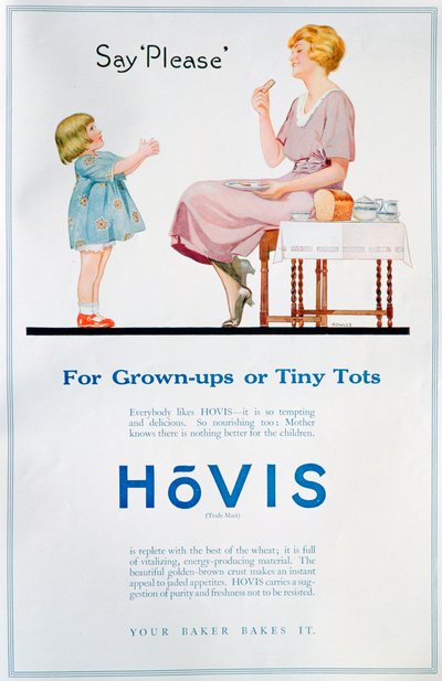 Hovis-leipäilmoitus, 1921 tekijältä Unbekannt
