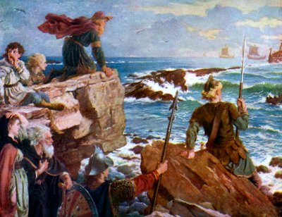 Kuinka tanskalaiset nousivat Kanaalille tuhat vuotta sitten, 1925 tekijältä Unbekannt