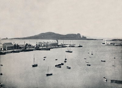 Howth - Yleinen näkymä satamaan ja Irelands Eye, 1895 tekijältä Unbekannt