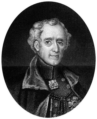Hugh Gough 1779-169, 1. varakreivi Gough, 1779-1869, 1837 tekijältä Unbekannt