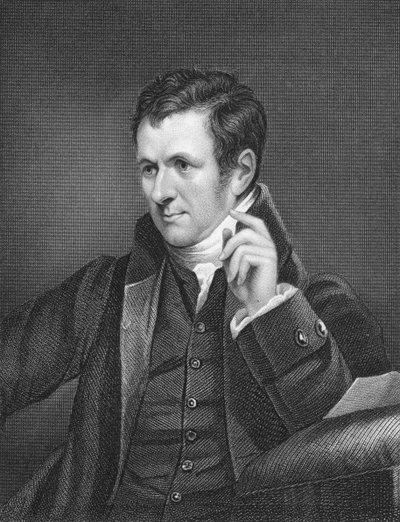 Humphry Davy, brittiläinen kemisti, 1800-luku tekijältä Unbekannt