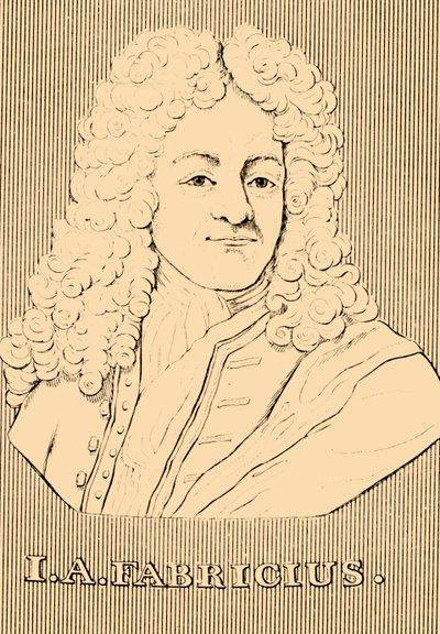 I. A. Fabricius, 1668-1736, 1830 tekijältä Unbekannt