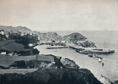 Ilfracombe - Tyypillinen näkymä, jossa näkyy karu rannikko, 1895 tekijältä Unbekannt