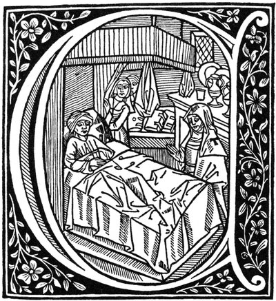 Kuvitus Boethiuksesta, Filosofian lohdutus, 1498 1964 tekijältä Unbekannt