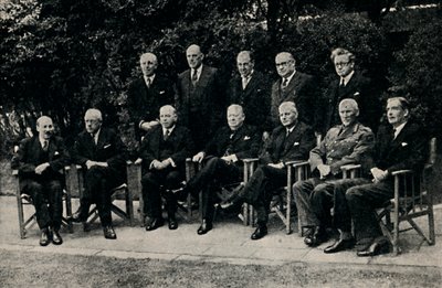 Keisarillinen konferenssi kokoontuu Lontoossa toukokuussa 1943, 1945. tekijältä Unbekannt